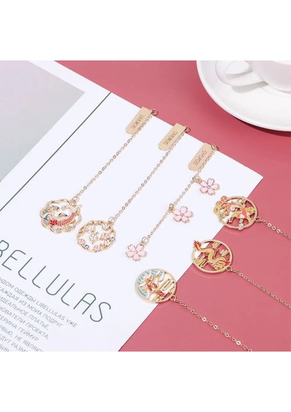 Stil 7 Retro Çin Tarzı Astronot Püskül Kırmızı Taçlı Vinç Kolye Kişilik Kitap Klibi Imi Sayfalandırma Işareti (Yurt Dışından) indirimleri