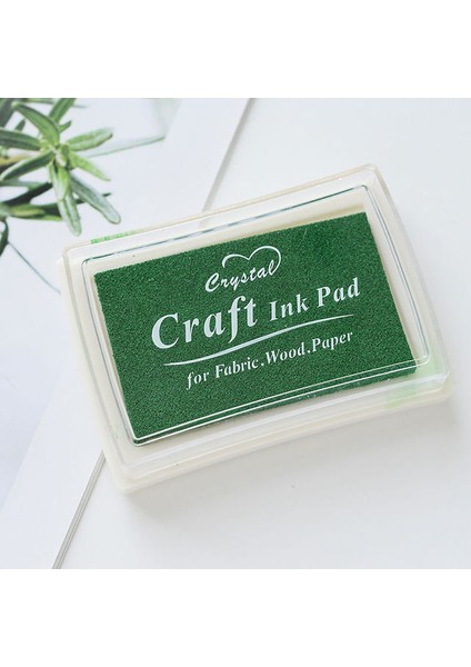 I Çocuk El Yapımı Parti Sevimli Inkpad Scrapbooking Aksesuarları Dıy Zanaat Kauçuk Pullar Mürekkep Pedi Parmak Izi Kart Yapımı (Yurt Dışından)