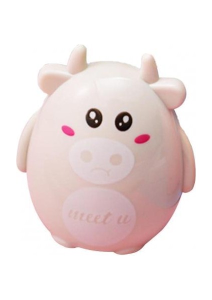 Inek Hayvan Şekli Keskin Kalemtraşlar Abs Emek Tasarrufu Sağlayan Kalem Kesme Makinesi Masası Aksesuarları (Yurt Dışından)