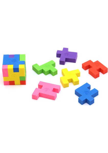 6 Adet Kübik 6 12 24 Yaratıcı Sevimli Çocuk Okul Bulmaca Küp Çocuklar Için Silgi Parti Yağma Çanta Pinata Dolgu Ödülleri Ödül Iyilik (Yurt Dışından)