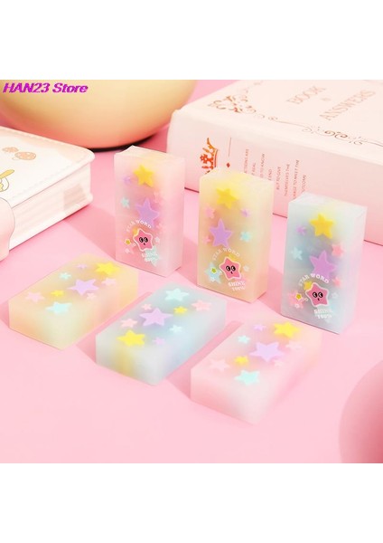 A2-1 Adet Rastgele 1 Pc Karikatür Yıldız Silgi Çocuk Şeker Renk Silgi Öğrenciler Yazma Beraberlik Kırtasiye Kore Kız Aşk Renk Rastgele (Yurt Dışından) modelleri