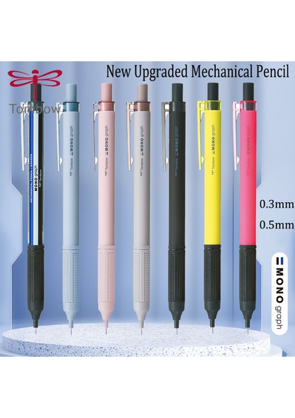 0.5mm Gri Pembe Japonya Tombow Mono Mekanik Kurşun Kalem Duman Rengi Boyama Öğrenci Etkinliği Sevimli Kalem Çekirdeği Kırmak Kolay Değildir 0.5/0.3mm (Yurt Dışından) fiyatları