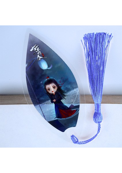 Stil 8 1 Adet Evcilleştirilmemiş Yaprak Şekli Yer Imleri Chen Qing Ling Su Geçirmez Şeffaf Pvc Kitap Ayracı Güzel Kitap Ayraçları Hediye (Yurt Dışından) fırsatları