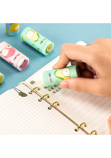 71053-3 Adet Deli 3 Adet/takım Meyve Silgi Kawaii Karikatür Kalem Kauçuk Okul Kırtasiye Düzeltme Malzemeleri Çocuklar Için Yazma Çizim Silgi (Yurt Dışından) modelleri