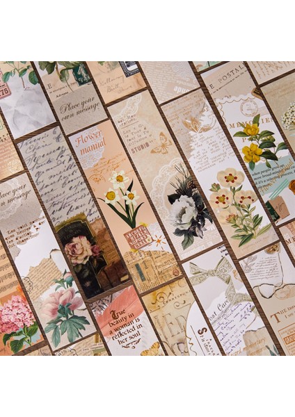 Stil 4 Mr.paper 4 Stil Vintage Stil Yaldız Kutulu Yer Imleri El Kitabı Dekorasyon Malzemesi Öğrenci Okuma Yer Imleri Kırtasiye (Yurt Dışından) indirimleri