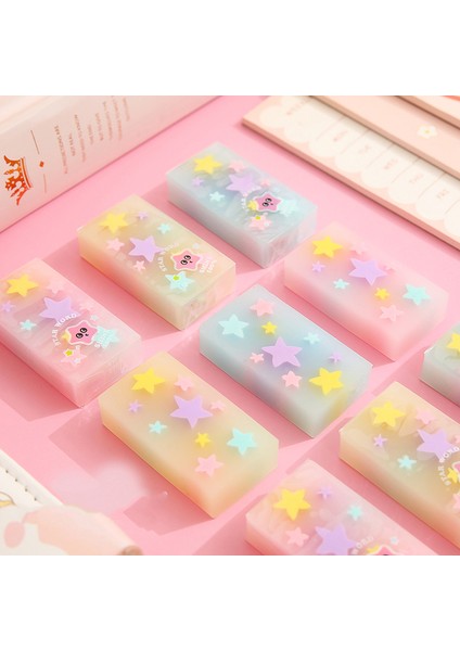 A1 Karikatür Yıldız Silgi Çocuk Şeker Renk Silgi Öğrenciler Yazma Beraberlik Kırtasiye Kore Kız Aşk (Yurt Dışından) indirimleri