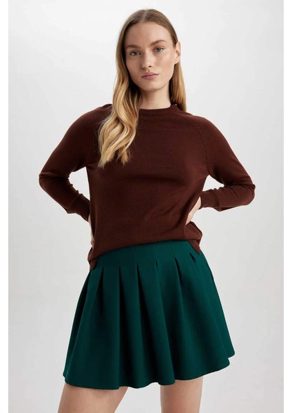 I6913AZ/BN330 Defacto Kadın Kazak Brown modelleri