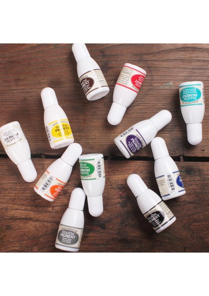1 Adet 071 1 Adet Tsukineko Stazon Mürekkep Pedi Dolum 15 ml Rz-Pıg 12 Renk Japonya Yağ Bazlı Pigment Mürekkep (Yurt Dışından) modelleri