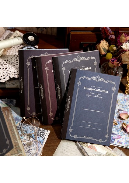 Stil 4 40 Adet Estetik Kraft El Işi Kağıdı Dıy Scrapbooking Dekor Önemsiz Dergisi Sanat Kolaj Fotoğraf Albümü Çiçek Mektup Vintage Malzeme Kağıt (Yurt Dışından) modelleri