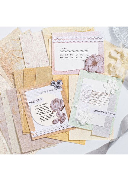 B Shanbu 30 Adet Anlatı Günlük Yaşam Malzemesi Kağıt Edebi Özel Kağıt Kolaj Dıy Kitap Ayracı Deco Mermi Günlüğü Scrapbooking (Yurt Dışından)