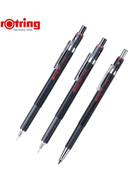 2.0mm Siyah Tutma Rotring 300 Mekanik Kurşunkalemler 0.5/0.7/2.0mm Siyah Metal Tutucu Mekanik Kalem Okul Malzemeleri Tasarım Çizim Kalemleri (Yurt Dışından) fırsatları