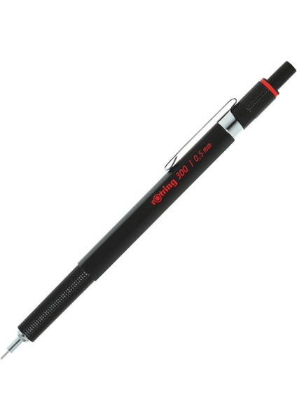 0,5 mm Rotring 300 Mekanik Teknolojili Kurşun Kalem 2,0 mm 0,5 mm 0,7 mm Uygun Fiyatlı, Hafif Plastik Siyah Namlulu, Kavramalı Kalem (Yurt Dışından)