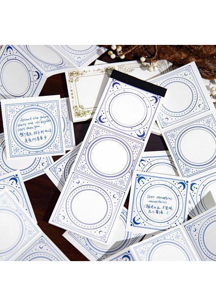 C Yoofun 30 Sayfa Bloknot Notları Retro Malzeme Kağıtları Önemsiz Dergisi Scrapbooking Çıkartmaları Ofis Okul Kırtasiye (Yurt Dışından)