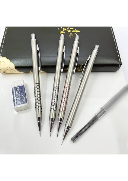 0.7 0.9mm Set-F 5 Adet/takım Metal Mekanik Kurşun Kalem 0.3 0.5 0.7 0.9mm Öğrenciler Yazma Sanat Çizim Tasarımı Paslanmaz Çelik Otomatik Kalemler (Yurt Dışından) modelleri