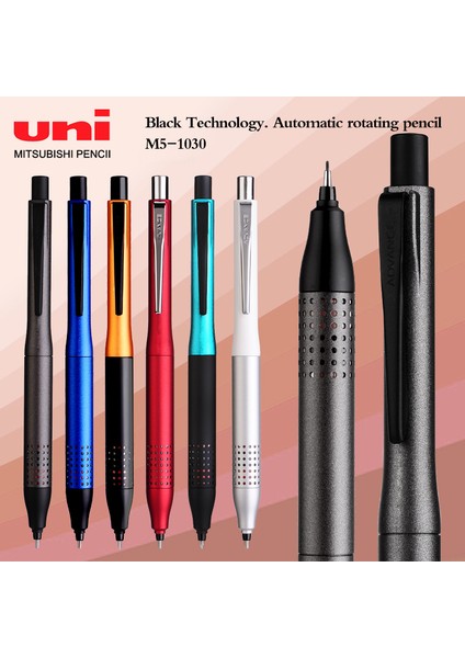 Göl Yeşil Unı Kuru Toga Mekanik Kurşun Kalem M5-1030 Sınırlı Metal Düşük Merkezi Yerçekimi Otomatik Dönen Çizim Kalemi 0.5mm Okul Malzemeleri (Yurt Dışından) fiyatları