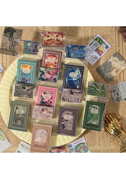 D Journamm 100 Adet/kitap Vintage Koleksiyon Defteri Kağıdı Turnusol Kağıdı Dıy Önemsiz Dergisi Kolaj Malzemeleri Estetik Dekoratif Kraft El Işi Kağıdı (Yurt Dışından) fiyatları