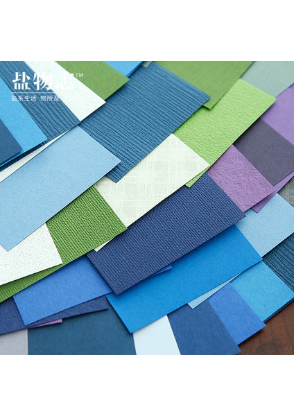 SCZ-HHSC30-02 Jıanwu 30 Sayfa Özel Karışık Malzeme Kağıt Bloknot Basit Günlük Scrapbooking Temel Dekorasyon Yapışkan Notlar Kağıt Kırtasiye (Yurt Dışından)