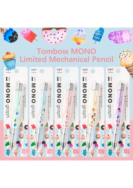 1 Adet Mavi Talepleri ile 1 Adet Tombow Mono Mekanik Kurşun Kalem Tatlı Sınırlı Sayıda Sarsıntı Kalem 0.5mm Kawaii Okul Malzemeleri Kırtasiye (Yurt Dışından) fiyatları