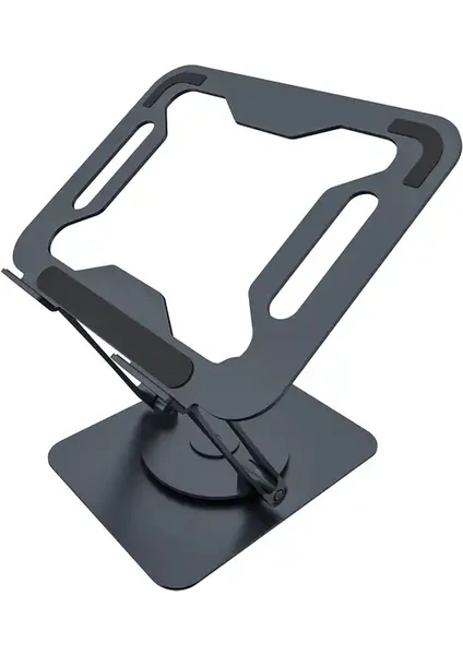 ZR-514 Alüminyum Katlanabilir 360 Derece Dönen 15'-17' Ergonomik Taşınabilir Laptop Standı