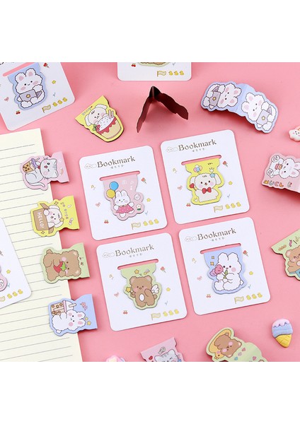 P 1 Adet Karikatür Manyetik Imleri Sevimli Ayı Tavşan Kedi Mıknatıs Kitap Işaretleyici Okuma Ofis Okul Için Kawaii Hediye (Yurt Dışından) fiyatları