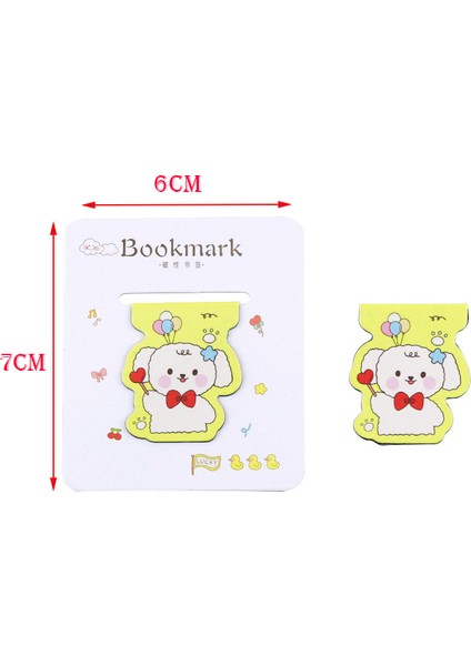 P 1 Adet Karikatür Manyetik Imleri Sevimli Ayı Tavşan Kedi Mıknatıs Kitap Işaretleyici Okuma Ofis Okul Için Kawaii Hediye (Yurt Dışından) fırsatları