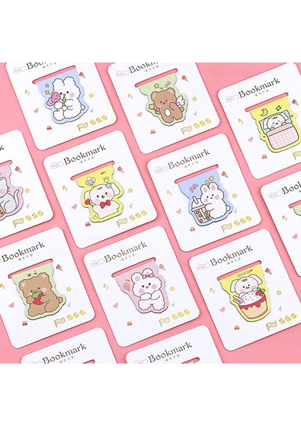 P 1 Adet Karikatür Manyetik Imleri Sevimli Ayı Tavşan Kedi Mıknatıs Kitap Işaretleyici Okuma Ofis Okul Için Kawaii Hediye (Yurt Dışından) indirimleri