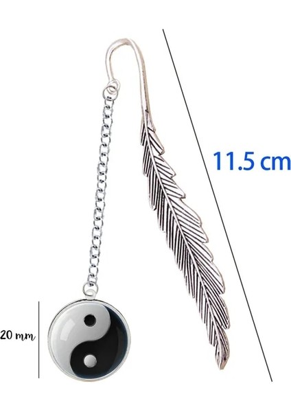 Stil 3 Yin Yang Imi Reiki Sembolleri Tai Chi Kolye Ejderha Phoenix Sekiz Diyagramları Dizüstü Okuyucu Kitap Marque Sayfa Mate Işaretleyici (Yurt Dışından)