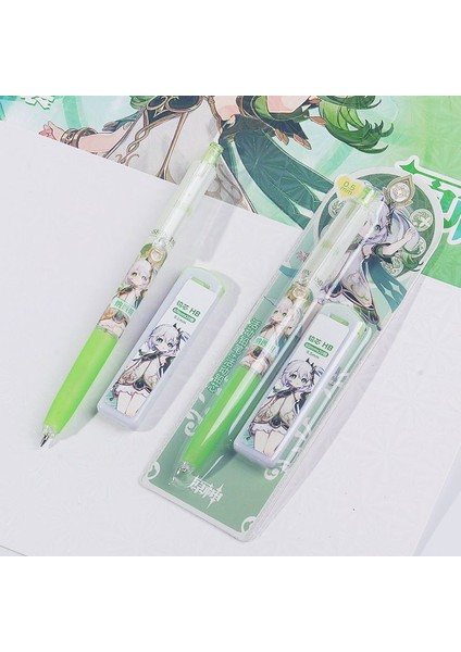 B Sevimli Okul Malzemeleri Genshin Impact Mekanik Kurşun Kalem Hb Dolum Seti Karikatür Sınırlı Sayıda Öğrenci Yazma 0.5mm Papeleria (Yurt Dışından) fırsatları