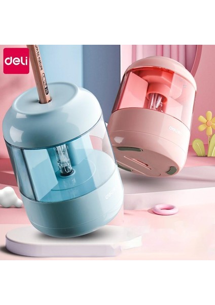 G Deli Elektrikli Kalemtıraş Otomatik Kurşun Kalemtıraş Ilkokul Öğrencileri Için Erkek ve Kız Kalemtıraş (Yurt Dışından) fiyatları