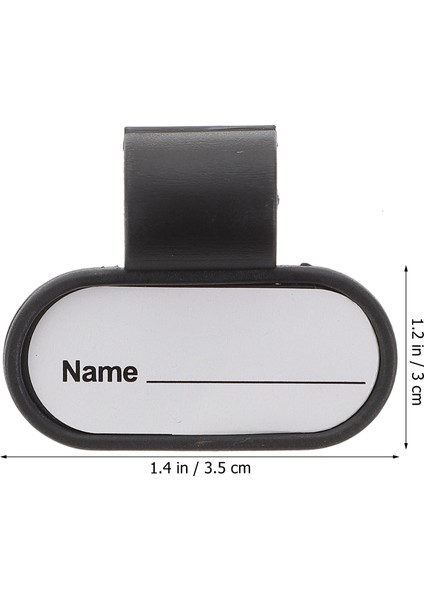 3.5X3CM 1 Ad Etiketi Stetoskop Kimlik Etiketleri Kimliği Özel Klip Mıknatıslar Tutucu Badgenametags Etiket Plaka Tüp Manyetik (Yurt Dışından) fırsatları