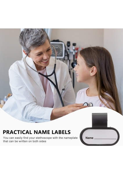 3.5X3CM 1 Ad Etiketi Stetoskop Kimlik Etiketleri Kimliği Özel Klip Mıknatıslar Tutucu Badgenametags Etiket Plaka Tüp Manyetik (Yurt Dışından) indirimleri