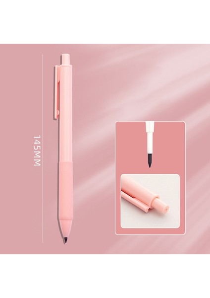 Pembe Infinity Kalem Kırtasiye Okul Malzemeleri Mekanik Kurşun Kalem Papelaria Kalemler Sınırsız Yazma Kalemler Sanat Kroki Yazma Kalemler (Yurt Dışından)
