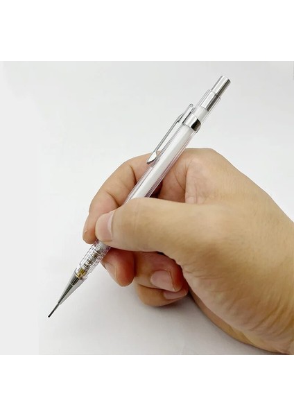 4 Adet Kalem Karışık Basit Şeffaf Mekanik Kurşun Kalem 0.3 0.5 0.7 0.9mm Otomatik Kurşun Kalem Kurşun Dolum Sanat Boyama Yazma Malzemeleri Kırtasiye (Yurt Dışından)