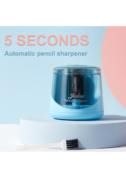 Mavi Otomatik Kalemtıraş Iki Delikli Elektrik Anahtarı Kalemtıraş Kırtasiye Ev Ofis Okul Malzemeleri (Yurt Dışından) fırsatları