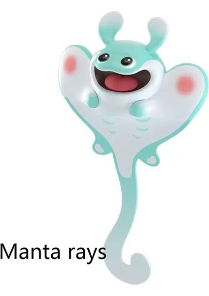 Manta Işınları Çocuklar Için Kawaii Karikatür Hayvan Imi Orijinal Kedi Pvc Kitap Okuma Öğesi Yaratıcı Hediye Okul Kırtasiye (Yurt Dışından)