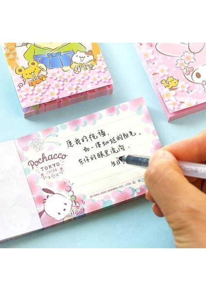 A4 Sanrio 70 Sayfa Taşınabilir Küçük Kitap Not Pedleri Bloknotlar Papeleria Dergisi Mesaj Notu Okul Kırtasiye Ofis Malzemeleri (Yurt Dışından) fırsatları