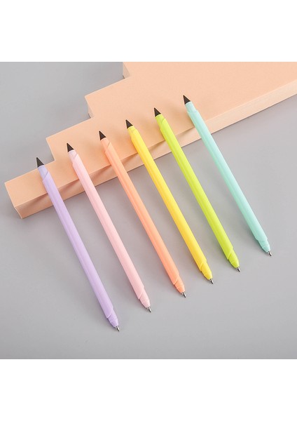 Mavi Yeni Çift Kafa Sınırsız Yazma Ebedi Kalem Hb Nib 1.0mm Siyah Mürekkep Tükenmez Kalem Sanat Resim Yazma Araçları Okul Malzemeleri (Yurt Dışından) modelleri