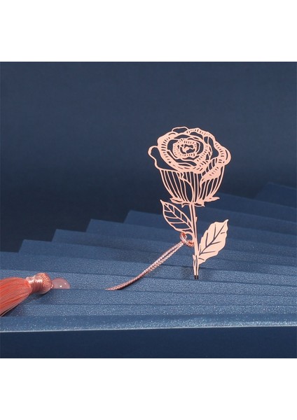 Çin Tarzı Vintage Yaratıcı Yaprak Damar Içi Boş Akçaağaç Yaprağı Pembe Metal Imi Saçaklı Kayısı Yaprağı Imi Hediyeler (Yurt Dışından) indirimleri