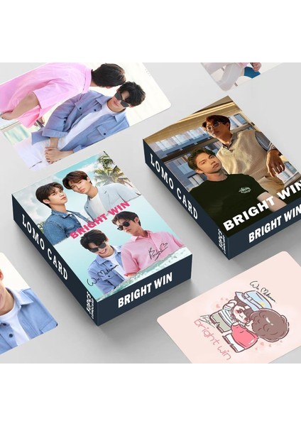 Got7 Yeni Brıghtwın Offgun 30 Adet Çift Taraflı Küçük Kart Kutusu, Yüksek Çözünürlüklü Fotoğraf Lomo Kartı (Yurt Dışından) fiyatları
