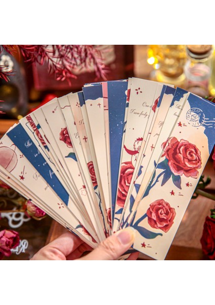 Stil 2 Mr. Kağıt 30 Adet/kutu Bronzlaşmaya Gül Kutusu Paketli Imi Retro Romantik Gül Öğrenci Öğretmen Okuma Imi Kırtasiye Malzemeleri (Yurt Dışından) indirimleri