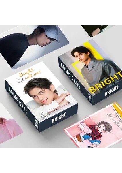 Got7 Yeni Brıghtwın Offgun 30 Adet Çift Taraflı Küçük Kart Kutusu, Yüksek Çözünürlüklü Fotoğraf Lomo Kartı (Yurt Dışından) fırsatları