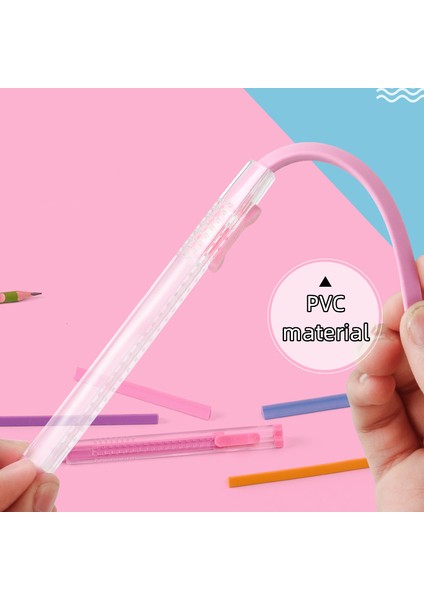 Mor 1 Adet Slayt Kurşun Kalem Silgisi Dolum Seti Kalp Şekli Renk Sopa Pvc Silgi Temizleme Düzeltme Ofis Okul A7090 (Yurt Dışından) fırsatları
