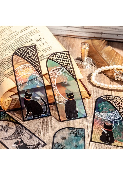 Stil 2 6 Adet Sevimli Siyah Kedi Imleri Okul Malzemeleri Marque Sayfa Kitap Ayracı Marcapaginas De Libros Kitap Aksesuarları Kırtasiye Kitap Ayracı (Yurt Dışından) fiyatları