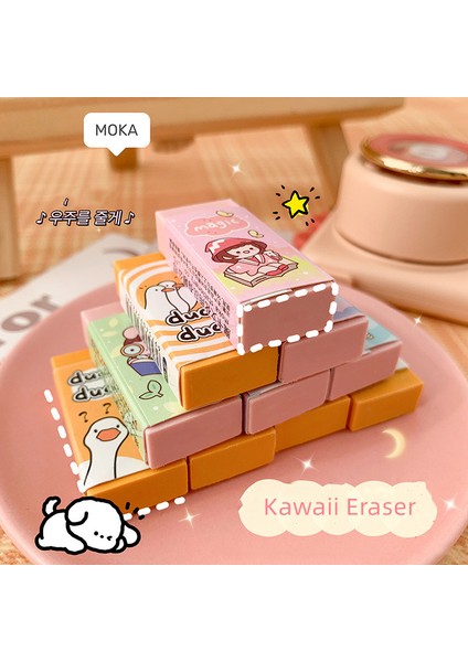 No.2 5 Adet/takım Sevimli Silgi Kawaii Karikatür Hayvan Tavşan Şeftali Silgi Güzel Kırtasiye Aracı Kurşun Kalem Silgisi Okul Öğrenci Malzemeleri (Yurt Dışından) modelleri