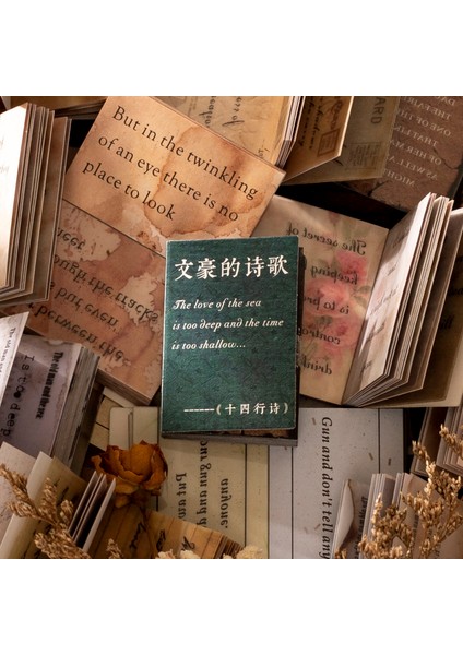 Stil 1 40 Sayfa Yazar Başyapıt Küçük Kitap Scrapbooking Malzeme Dıy Vintage Dekor Kağıt Resim Kalemi Kraft El Işi Kağıdı Kırtasiye Malzemeleri (Yurt Dışından) fırsatları
