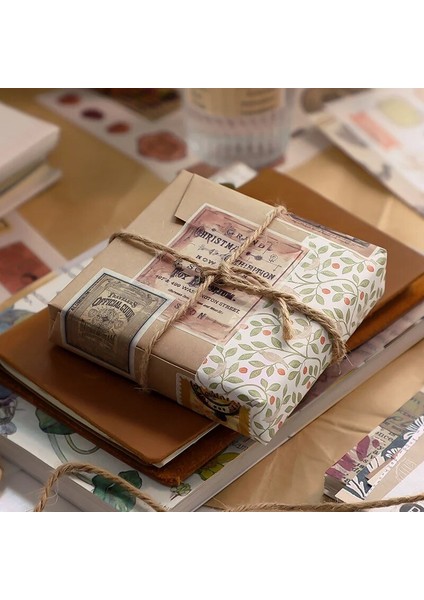 Bir Dimi 50 Yaprak Zaman ve Sen Serisi Malzeme Kağıt Kalıp Kesim Etiket Retro Dekorasyon Kolaj Kağıt Dıy Scrapbooking Dergisi Günlüğü (Yurt Dışından) indirimleri
