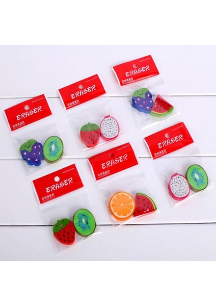 Ananas 2 Adet/grup Kawaii Karikatür Kaplumbağa Çiçek Süt Şişesi Muz Silgi Öğrenci Hediye Okul Ödül Oyuncaklar Ofis Kırtasiye Silgi Kaynağı (Yurt Dışından)