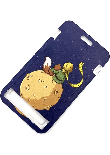 Stil 5 Küçük Prens Anime Akrilik Moda Kordon Kımlık Rozeti Tutucu Otobüs Geçiş Kılıfı Kapak Klip Banka Kredi Kartı Tutucu Askı Kart Sahibinin (Yurt Dışından)