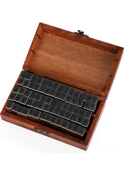 Zimuyinzhang Çoklu Vintage Trend Serisi Ahşap Damga Yaratıcı Harfler ve Sayılar Ofis Malzemeleri Pullar Dıy Öğrenci Kırtasiye Malzemeleri (Yurt Dışından)