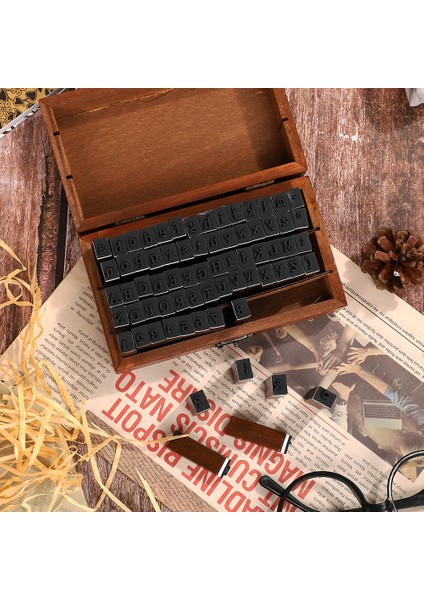 Zimuyinzhang Çoklu Vintage Trend Serisi Ahşap Damga Yaratıcı Harfler ve Sayılar Ofis Malzemeleri Pullar Dıy Öğrenci Kırtasiye Malzemeleri (Yurt Dışından) fiyatları